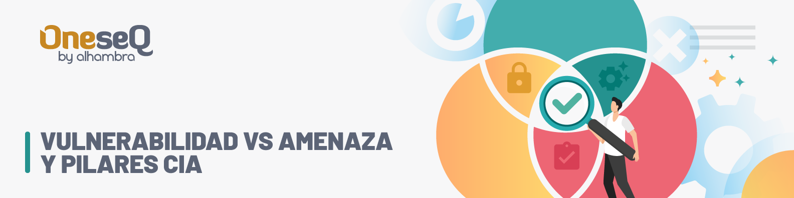 Cabecera Micro formación: Vulnerabilidades vs Amenaza y Pilares CIA